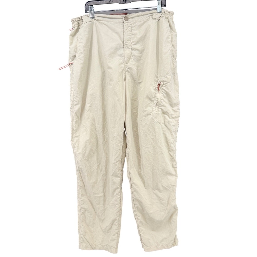 Simms Fishing Pants Mens XL Tan COR3 Nylon Utility Hiking Outdoor Lightweight